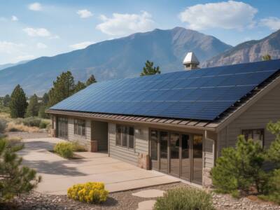 Realistic photo of a colorado home with Dd Gz6sn MR6 xeesxq3x lg U6 V1 ew Q4 W8 G3 Qce Sw65w