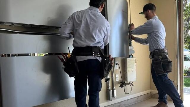 Solar panels installation